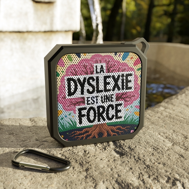 Enceinte Bluetooth &quot;La Dyslexie est une Force&quot;